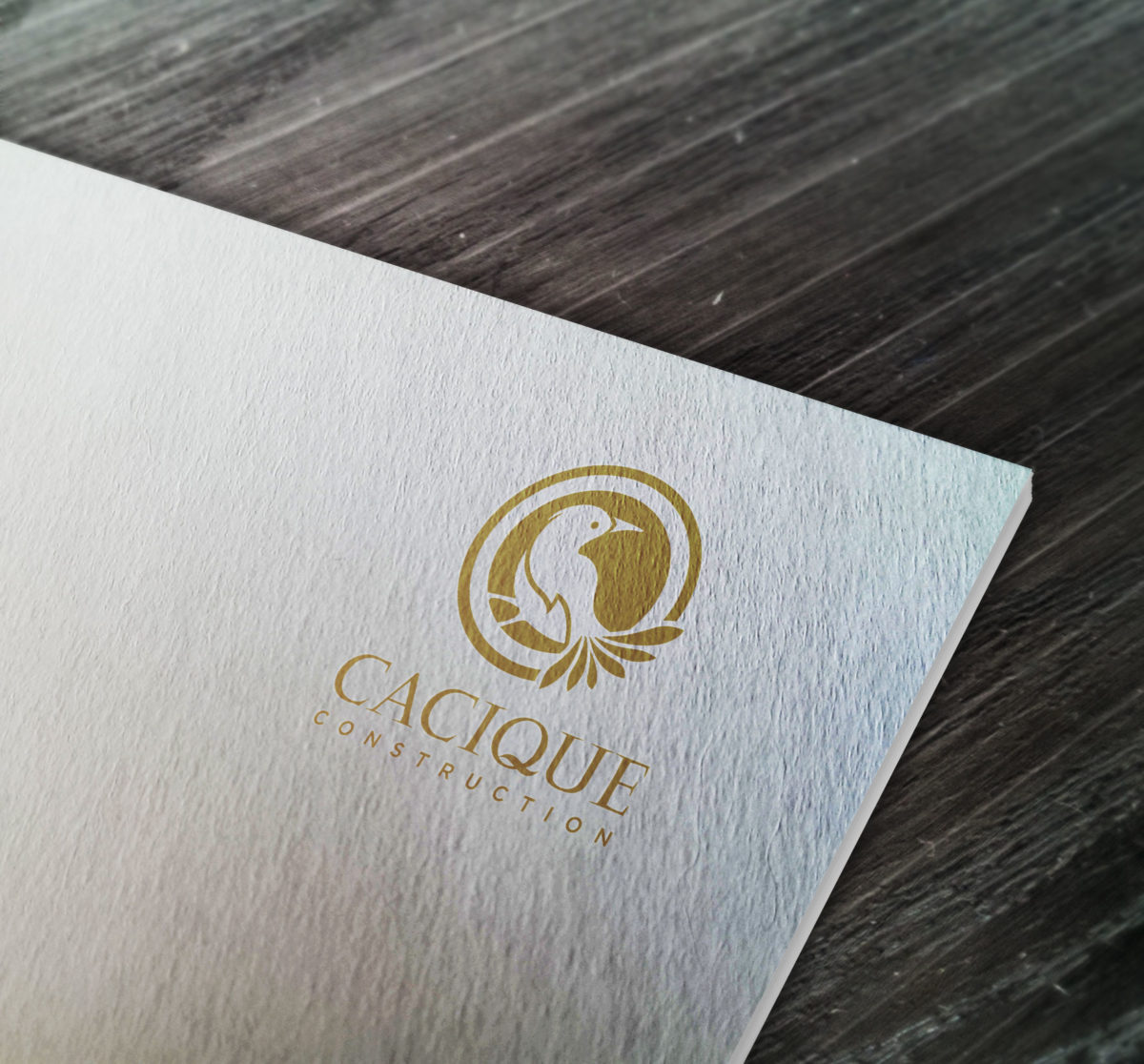 cacique-construction-logo-mark-printing-gold