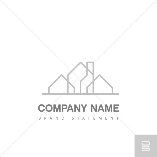 Premade Logo| gold logo| Real Estate logo signature logo house logo calligraphy logo real estate
